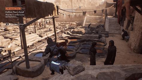 assassin's creed mirage dyeing factory